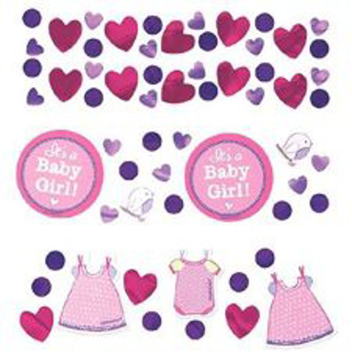 Picture of ITS A GIRL BABY SHOWER CONFETTI